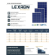 Lexron 125 Watt Polikristal Güneş Paneli