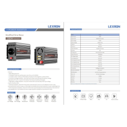 LEXRON 300W 12V MODİFİYE SİNÜS İNVERTER