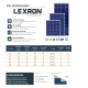 Lexron 65 Watt Polikristal Güneş Paneli